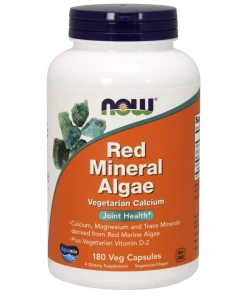 NOW Foods - Red Mineral Algae - 180 vcaps