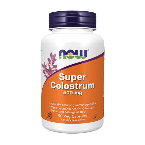 NOW Foods - Super Colostrum 500 mg Lactoferrin