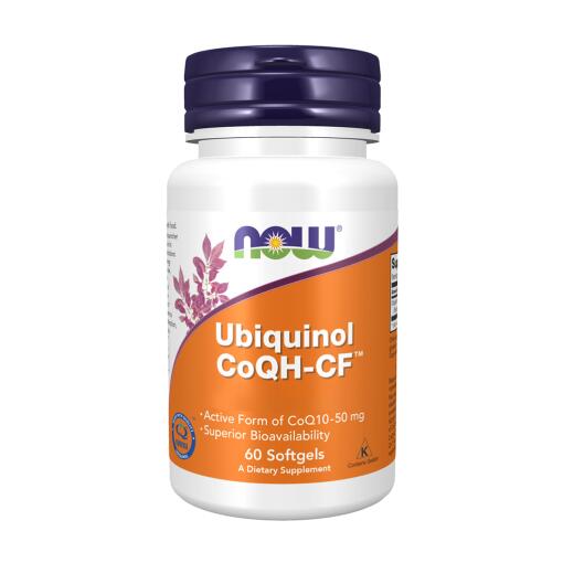 NOW Foods - Ubiquinol CoQH-CF - 60 softgels