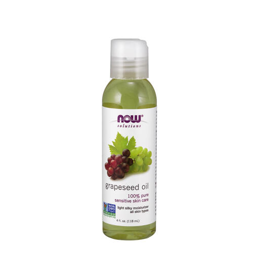 NOW - Grapeseed Oil - 118 ml.