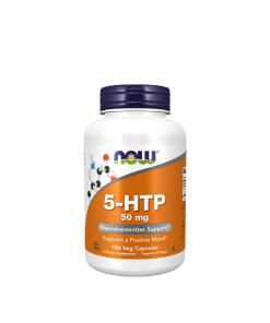 NOW - Now Foods - 5-HTP 50 mg (180 Veg Capsules)