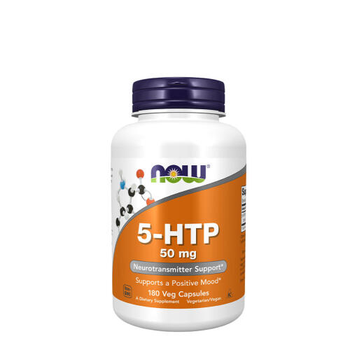 NOW - Now Foods - 5-HTP 50 mg (180 Veg Capsules)