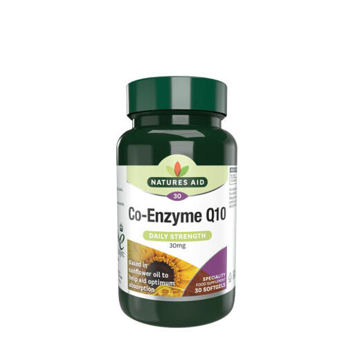 Natures Aid - Natures Aid Co-Enzyme Q10 30 mg (30 Softgels)