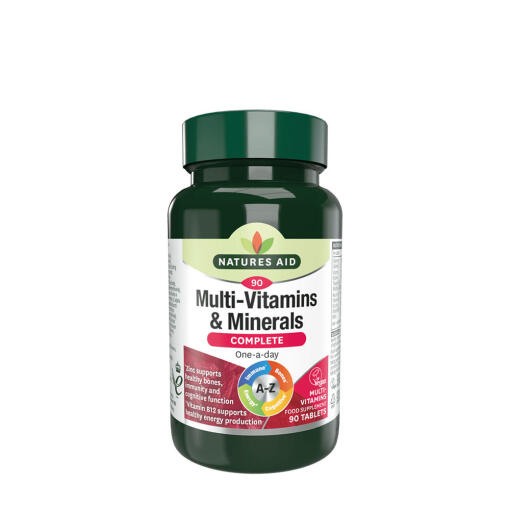 Natures Aid - Natures Aid Complete Multi-Vitamins & Minerals (90 Tablets)