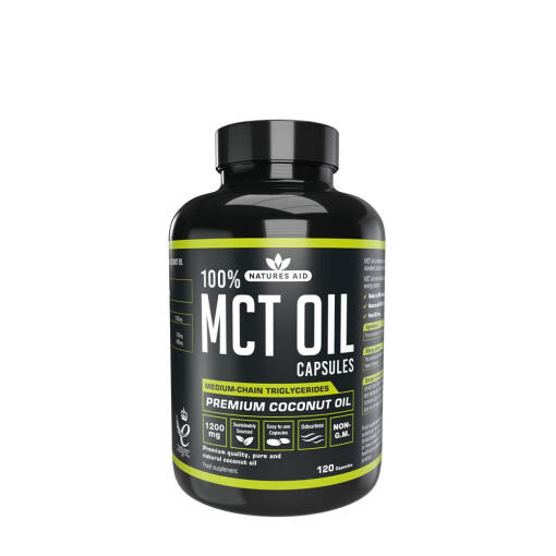Natures Aid - Natures Aid MCT Oil Capsules (120 Capsules)