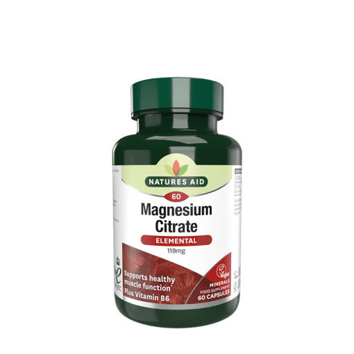 Natures Aid - Natures Aid Magnesium Citrate (60 Capsules)