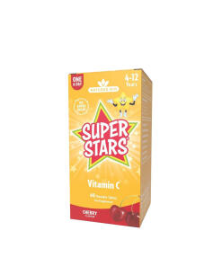 Natures Aid - Natures Aid Super Stars Vitamin C - Cherry Flavor (60 Chewable Tablets)