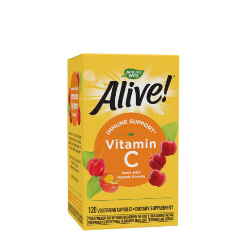 Natures Way - Natures Way Alive!® Fruit Source Vitamin C (120 Capsules)