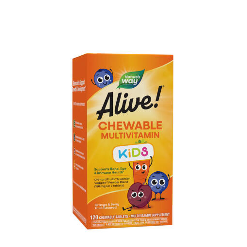 Natures Way - Natures Way Alive!® Kids Chewable Multivitamin (120 Chewables)