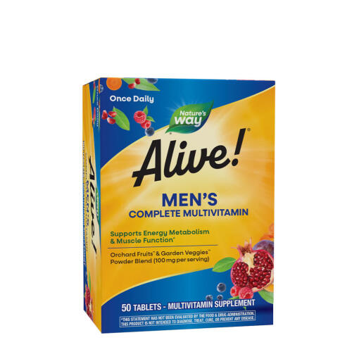Natures Way - Natures Way Alive!® Men’s Complete Multivitamin (130 Tablets)