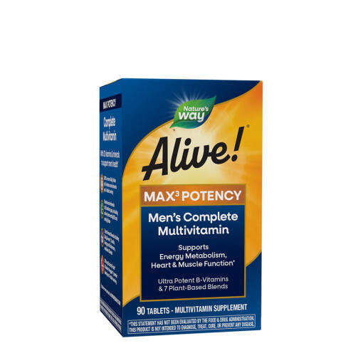 Natures Way - Natures Way Alive!® Men’s Max3 Daily Multivitamin (90 Tablets)