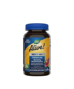 Natures Way - Natures Way Alive!® Premium Men’s 50+ Gummy Multivitamin (75 Gummies