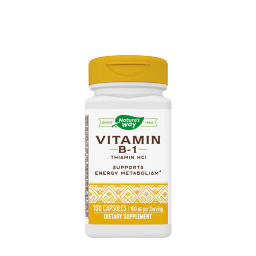 Natures Way - Natures Way Vitamin B1 (100 Capsules)