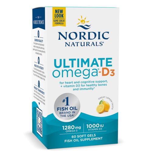 Nordic Naturals - Ultimate Omega-D3 Fish Oil