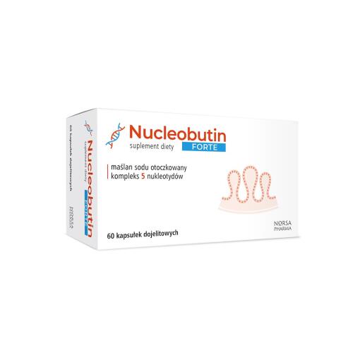 Norsa Pharma - NORSA PHARMA Nucleobutin Forte (60 kaps.)