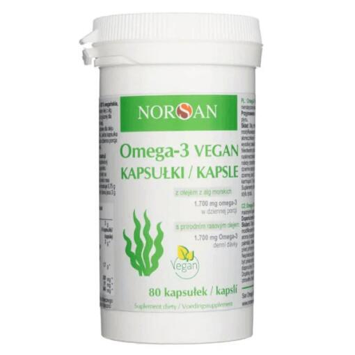 Norsan - NORSAN Omega-3 VEGAN (80 caps)