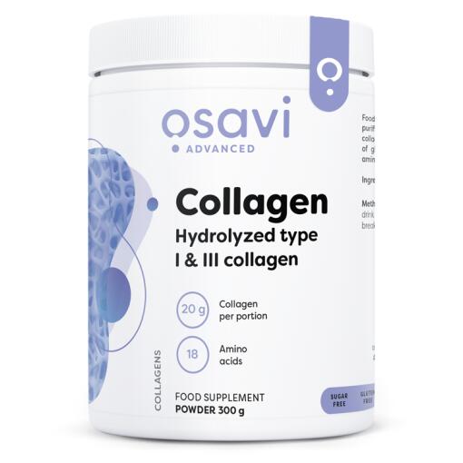Osavi - Collagen Peptides - Hydrolyzed Type 1 & 3 - 300g