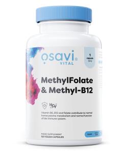 Osavi - MethylFolate & Methyl-B12 - 120 vegan caps