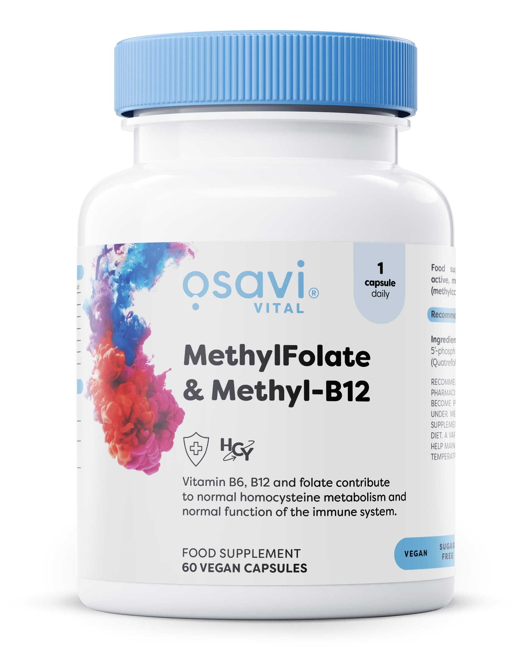Osavi - MethylFolate & Methyl-B12 - 60 vegan caps