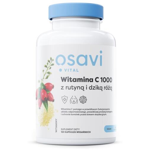 Osavi - OSAVI Vitamin C 1000 with Rutin & Rose Hip (120 vcaps)