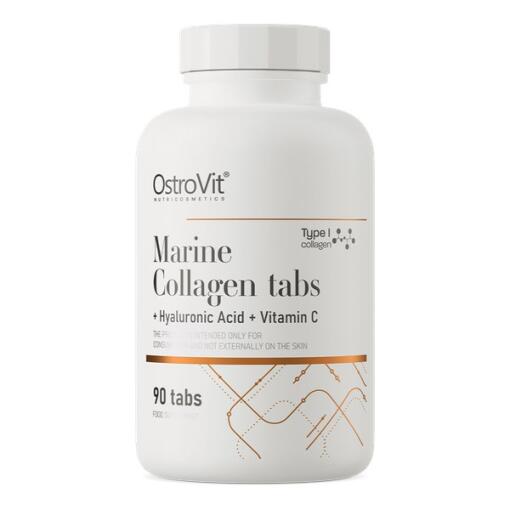 Ostrovit - OSTROVIT Marine Collagen + Hyaluronic Acid + Vitamin C (90 tabs)