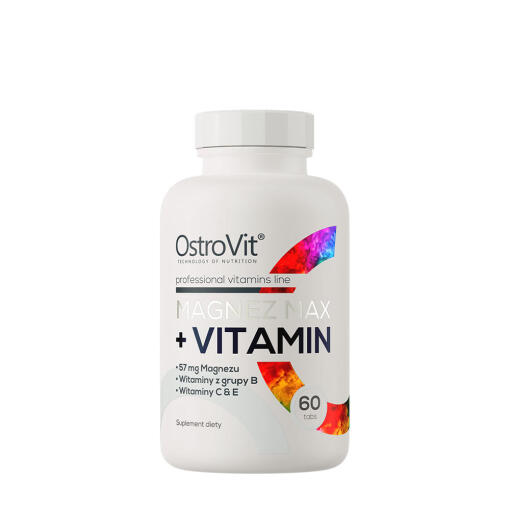 Ostrovit - Ostrovit Magnez MAX + Vitamin (60 Tablets)