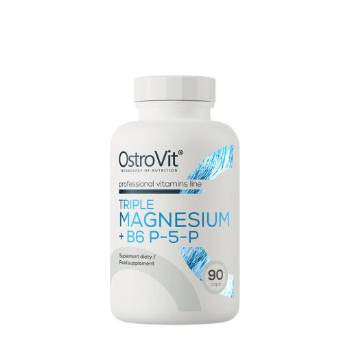 Ostrovit - Ostrovit Triple Magnesium + B6 P-5-P (90 Capsules)