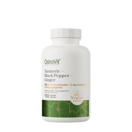 Ostrovit - Ostrovit Turmeric + Black Pepper + Ginger VEGE (90 Capsules)
