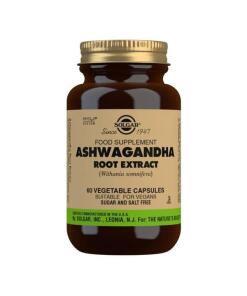 Solgar - Ashwagandha Rod Ekstrakt - 60 vegetabilske kapsler