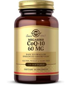 Solgar - SOLGAR Megasorb CoQ-10 60 mg (120 sgels)