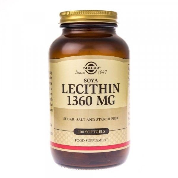 Solgar - SOLGAR Soya Lecithin (100 caps)