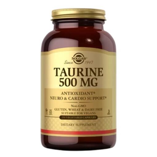 Solgar - SOLGAR Taurine 500 mg (250 Veg Caps)