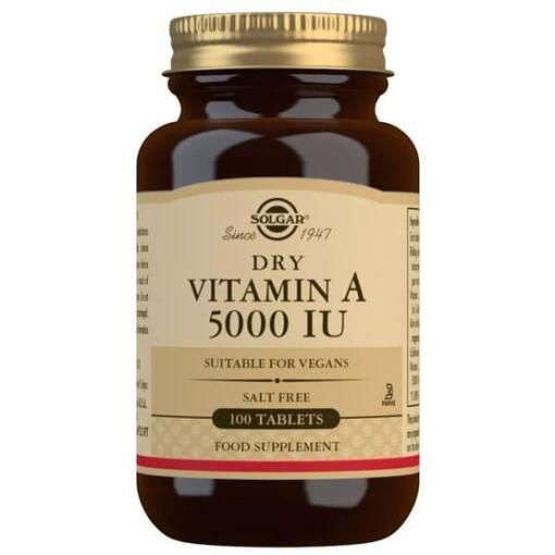 Solgar - Tørret A-vitamin