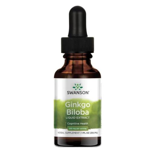 Swanson - Ginkgo Biloba Liquid Extract