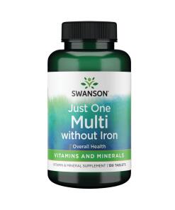 Swanson - Just One Complete Multi without Iron - 130 tablets