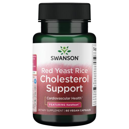 Swanson - Red Yeast Rice Cholesterol Support - 60 vcaps