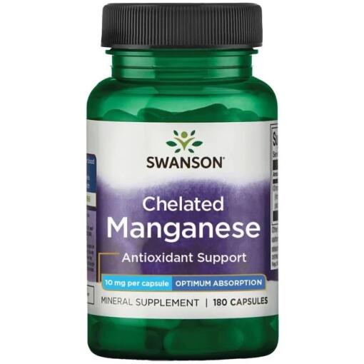 Swanson - SWANSON Albion Chelat Manganu 10mg 180kaps