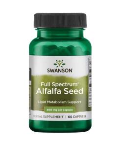Swanson - SWANSON FS Alfalfa 400mg 60kaps