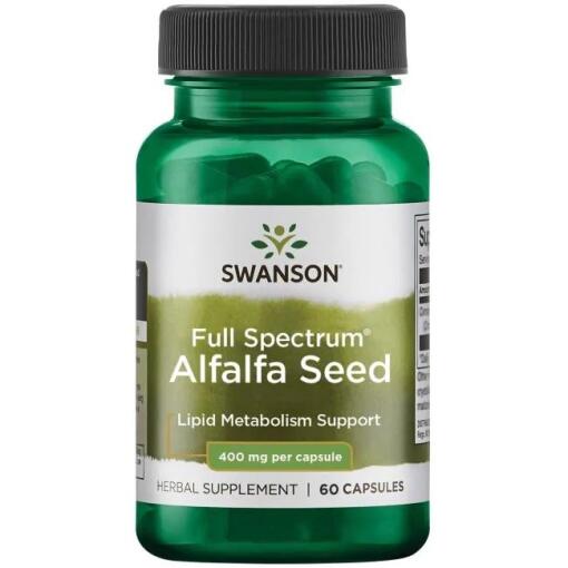 Swanson - SWANSON FS Alfalfa 400mg 60kaps