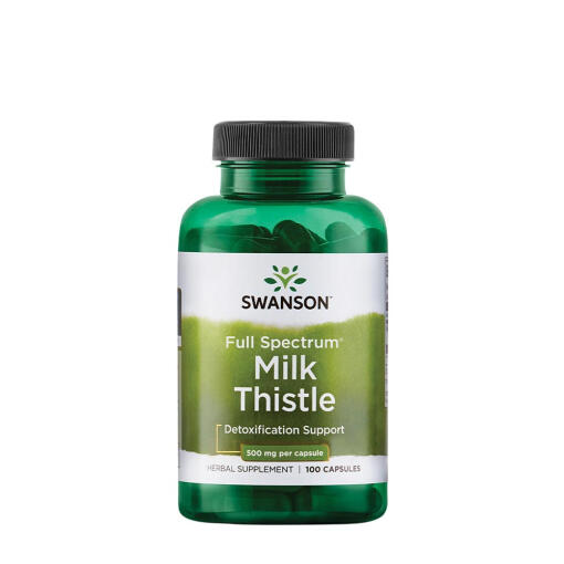 Swanson - SWANSON FS Milk Thistle 500mg 100 kaps
