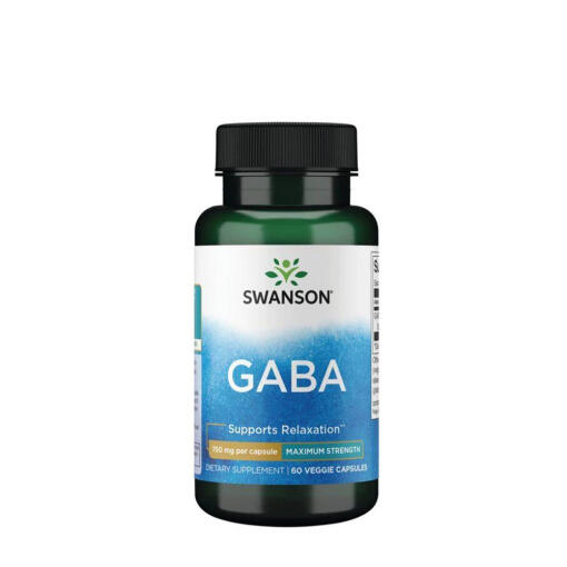 Swanson - SWANSON GABA forte 750mg 60kaps