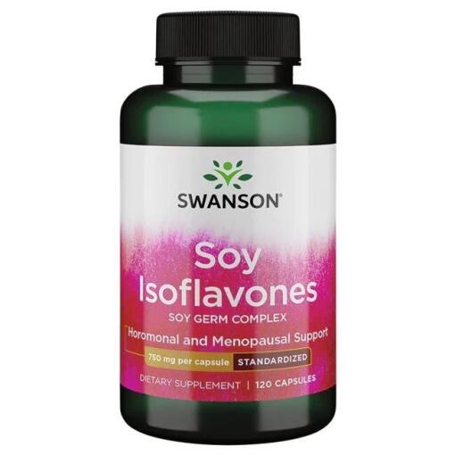 Swanson - SWANSON Izoflawony sojowe 120 kaps