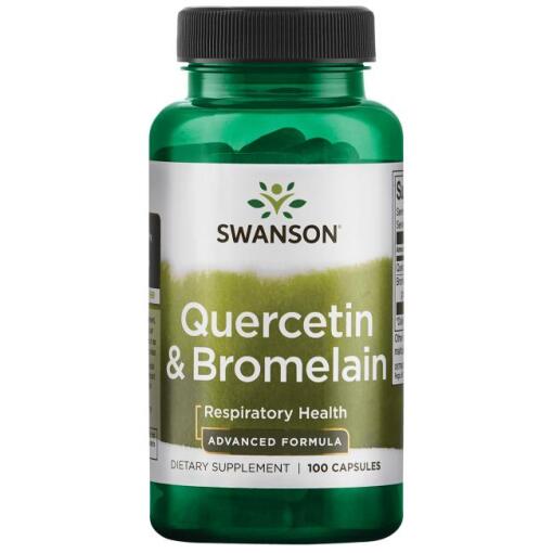 Swanson - SWANSON Kwercetyna i Bromelina 100 kaps