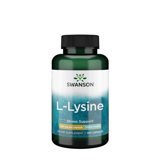 Swanson - SWANSON L-Lizyna 500mg 100kaps