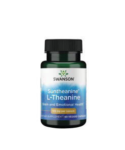 Swanson - SWANSON L-Teanina 100mg 60 kaps.