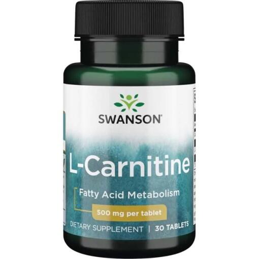 Swanson - SWANSON L-karnityna 500mg 30 tabl