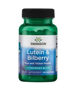 Swanson - SWANSON Luteina+ Borówka 120 sgels