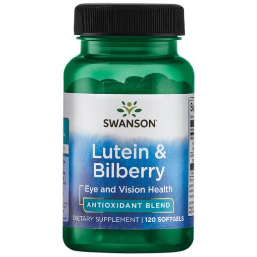 Swanson - SWANSON Luteina+ Borówka 120 sgels