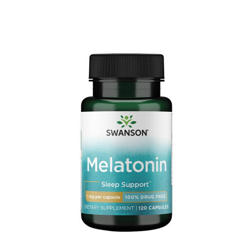 Swanson - SWANSON Melatonina 1mg 120 kaps