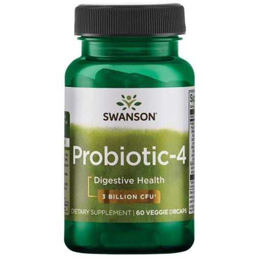 Swanson - SWANSON Probiotic-4 60kaps